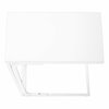 Monarch Specialties Accent Table, C-shaped, End, Side, Snack, Living Room, Bedroom, Contemporary, Modern I 3478